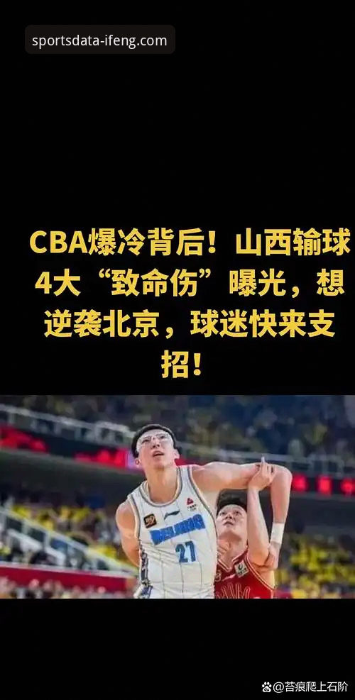 如何从一场CBA爆冷中，读懂数据背后的竞技本质？